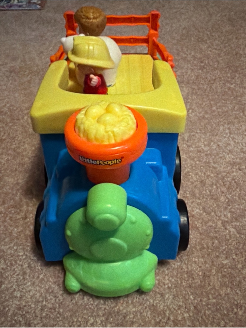 Fisher-Price Little People Choo-Choo Zoo Train 2 People 1 Animal Makes Sounds - Picture 3 of 8